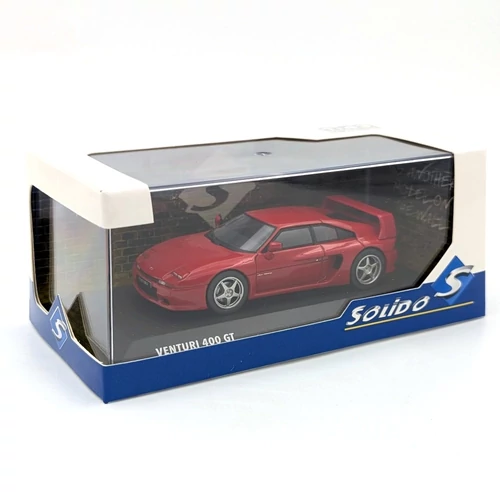 Venturi 400 GT 1994 1:43 Solido piros sportautó modell