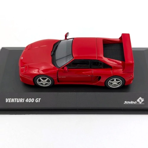 Venturi 400 GT 1994 1:43 Solido piros sportautó modell