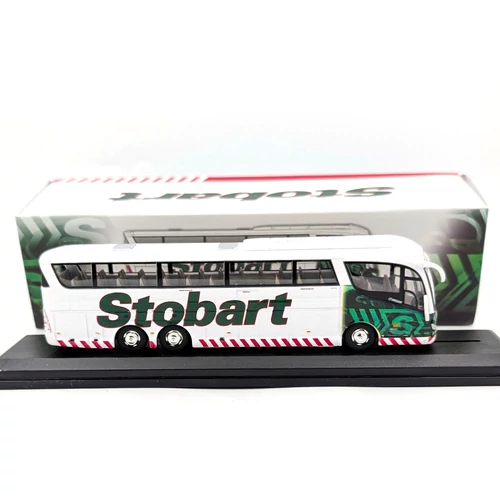 Scania Irizar PB Coach Stobart busz 1:76 Atlas modellautó