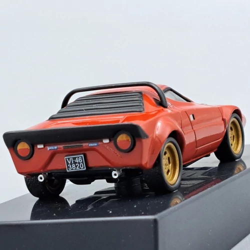  Lancia Stratos HF 1974 1:43 Atlas retró modellautó