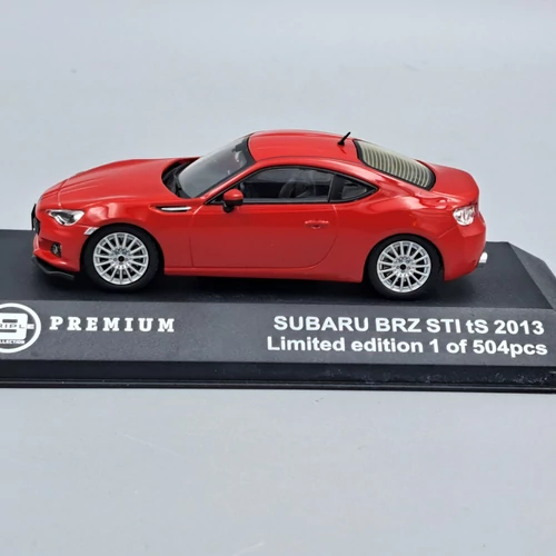 Subaru BRZ STI TS 2013 1:43 Triple 9 autó modell