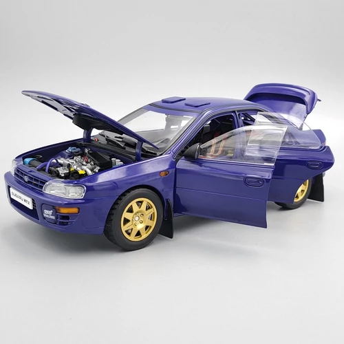 Subaru Impreza STI 1996 1:18 Sun Star fém modell autó