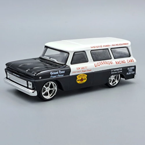 Chevy Suburban 1966 1:43 Greenlight fém autó modell