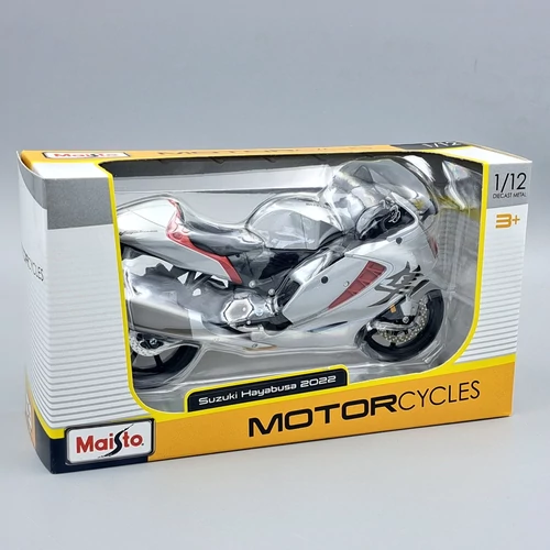 Suzuki Hayabusa 2022 1:12 Maisto motorkerékpár modell