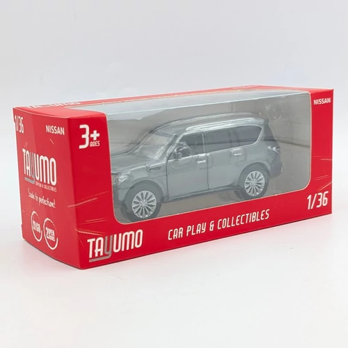 Nissan Patrol Y62 1:36 szürke Tayumo játékautó modellautó