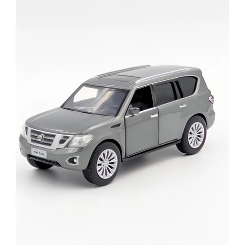 Nissan Patrol Y62 1:36 szürke Tayumo játékautó modellautó