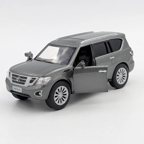 Nissan Patrol Y62 1:36 szürke Tayumo játékautó modellautó
