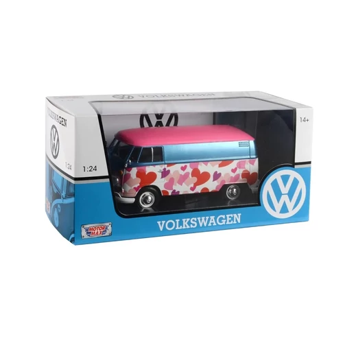 Volkswagen T1 1:24 Pink Szives Motor Max 