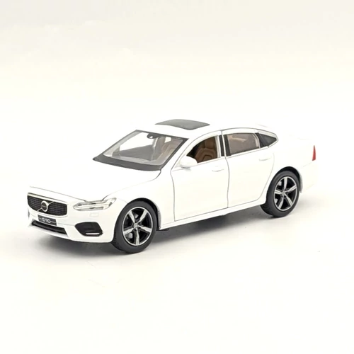 Volvo S90 1:32 Tayumo fehér fém autómodell játékautó