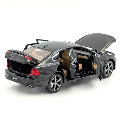Volvo S90 1:32 fekete Tayumo fém autómodell