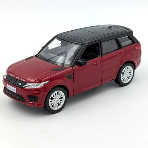 Range rover sport 1:36 tayumo red autó modell, játékautó