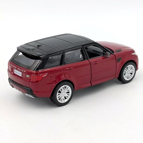 Range rover sport 1:36 tayumo red autó modell, játékautó