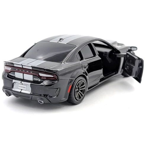  Dodge Charger 1:36 fekete Tayumo kisautó játékautó modell