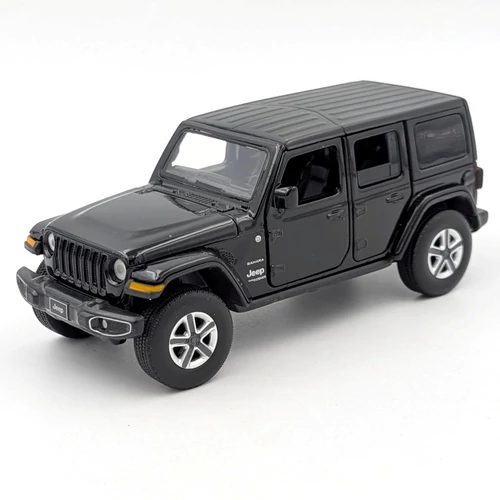 Jeep Wrangler Sahara 1:32 Tayumo Fekete modellautó