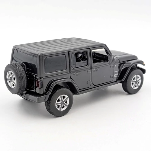 Jeep Wrangler Sahara 1:32 Tayumo Fekete modellautó