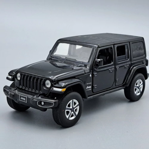 Jeep Wrangler Sahara 1:32 Tayumo Fekete modellautó