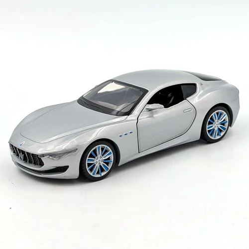 Maserati Alfieri 1:36 Tayumo ezüst autó modell, játékautó