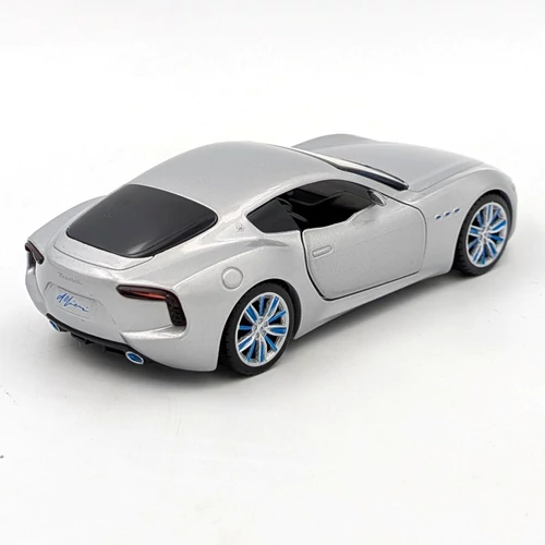 Maserati Alfieri 1:36 Tayumo ezüst autó modell, játékautó