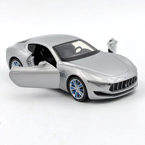 Maserati Alfieri 1:36 Tayumo ezüst autó modell, játékautó