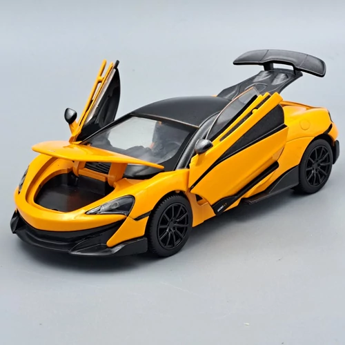 McLaren 600LT narancssárga 1:32 Tayumo fém autómodell