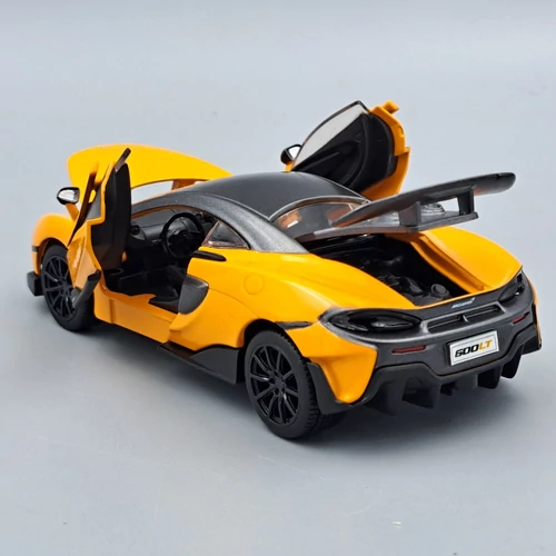 McLaren 600LT narancssárga 1:32 Tayumo fém autómodell
