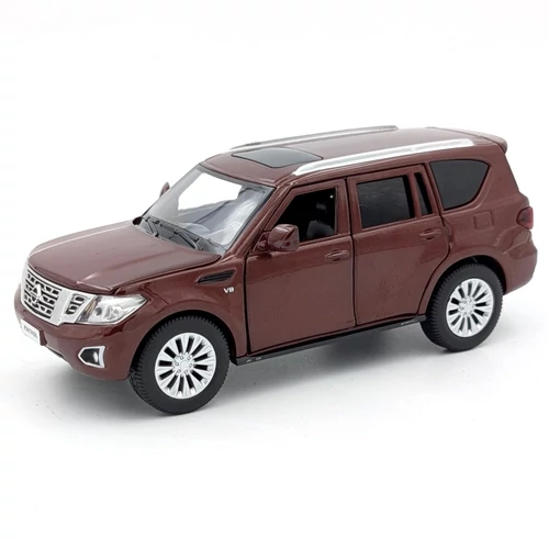 Nissan Patrol Y62 barna 1:32 Tayumo játékautó modellautó