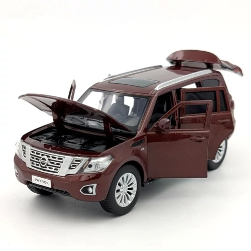 Nissan Patrol Y62 barna 1:32 Tayumo játékautó modellautó