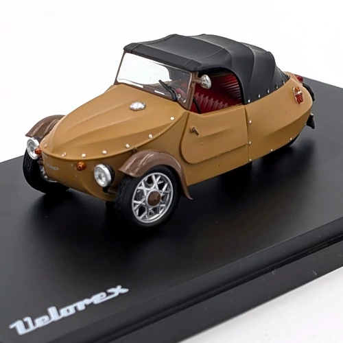 Velorex 16/350 1966 1:43 retro Abrex modell-bőregér