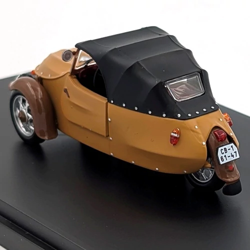 Velorex 16/350 1966 1:43 retro Abrex modell-bőregér
