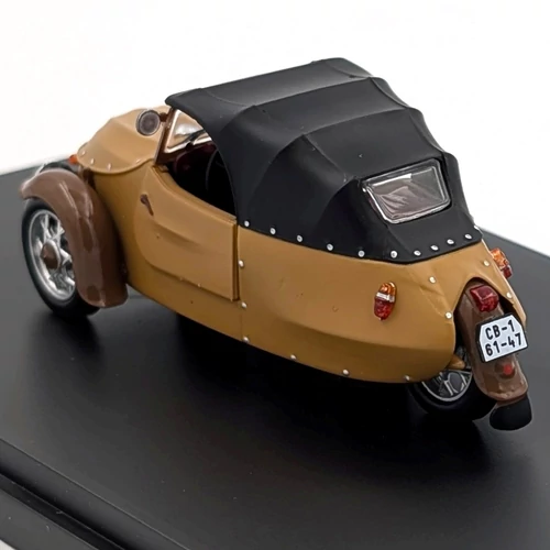 Velorex 16/350 1966 1:43 retro Abrex modell-bőregér