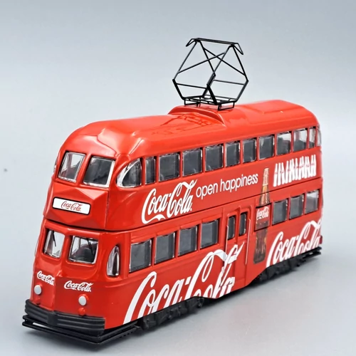 Coca-Cola emeletes villamos 1:76 Corgi modell