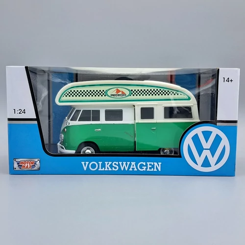 Volkswagen T1 Lakókocsi 1:24 Motor Maxx autó modell