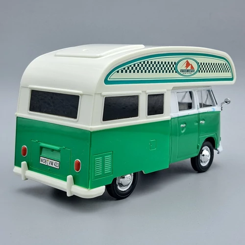 Volkswagen T1 Lakókocsi 1:24 Motor Maxx autó modell