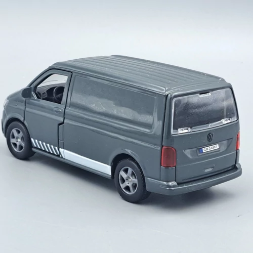 Volkswagen T6 busz 2019 szürke játékautó