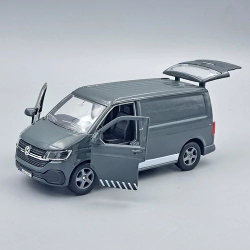 Volkswagen T6 busz 2019 szürke játékautó