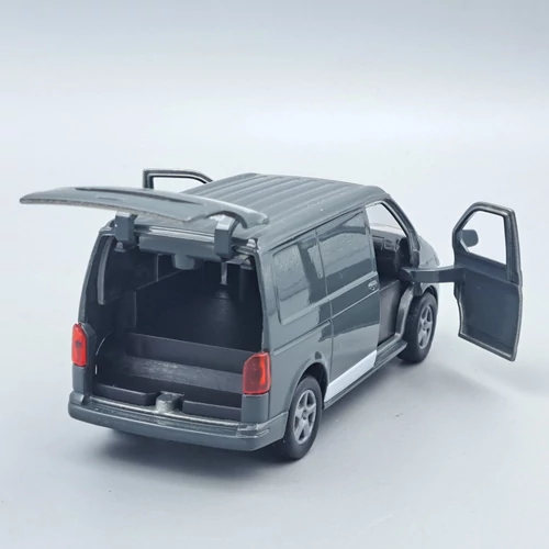 Volkswagen T6 busz 2019 szürke játékautó