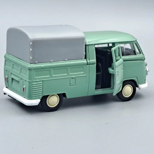 Volkswagen T1 Double Cabin Pick-Up Welly retró modellautó játékautó
