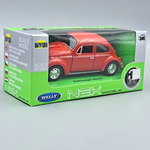  Volkswagen Beetle Welly modellautó játékautó