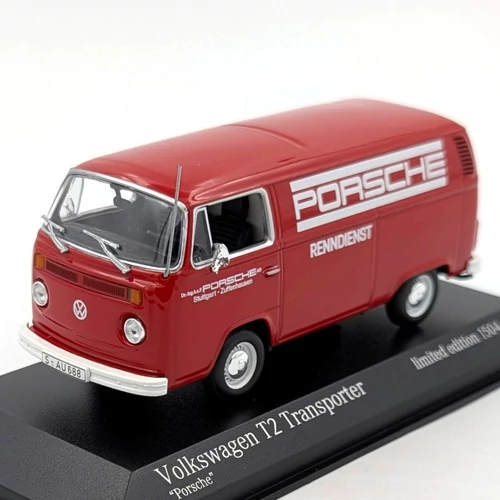 Volkswagen T2 Transporter 1:43 piros
