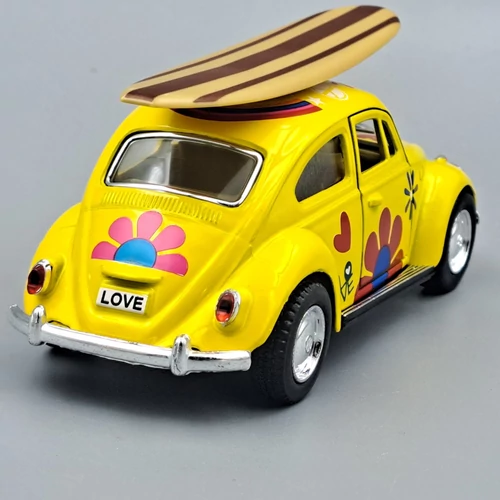 Volkswagen Bogár 1963 Deszkával  Welly modellautó