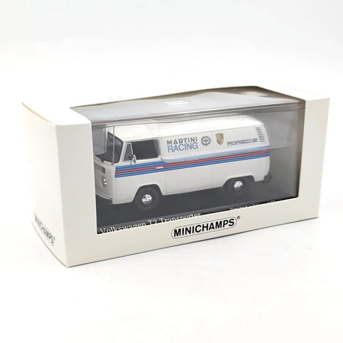 Volkswagen T2 Martini design 1:43 fehér Minichamps