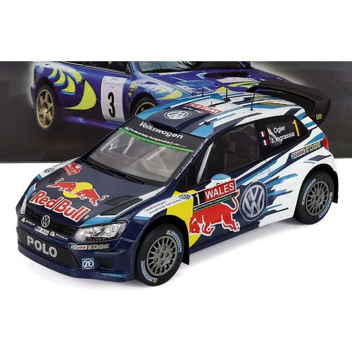 Volkswagen Polo 1:18 Ogier-Ingrassia #1 Edicola rally autómodell