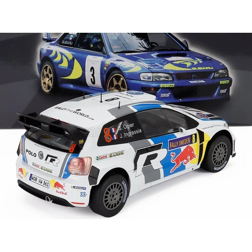 Volkswagen Polo 1:18 Ogier-Ingrassia  Edicola modellautó