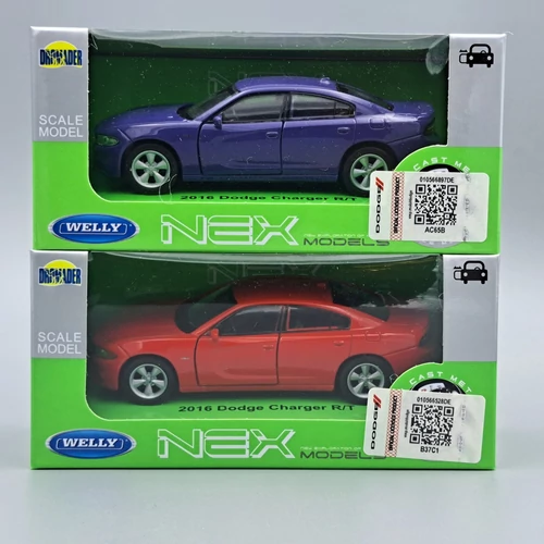 Dodge Charger R/T 2016 Welly fém autó modell