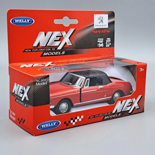 Peugeot 404 Cabriolet Welly retró modell autó