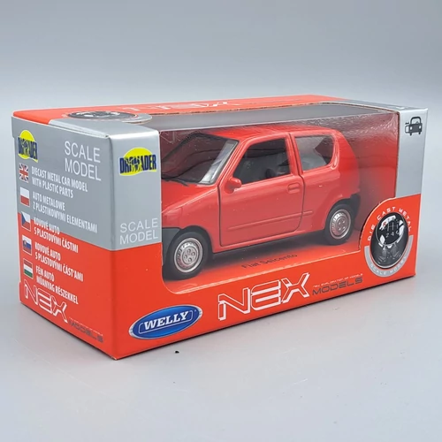 Fiat Seicento Welly modell autó játékautó