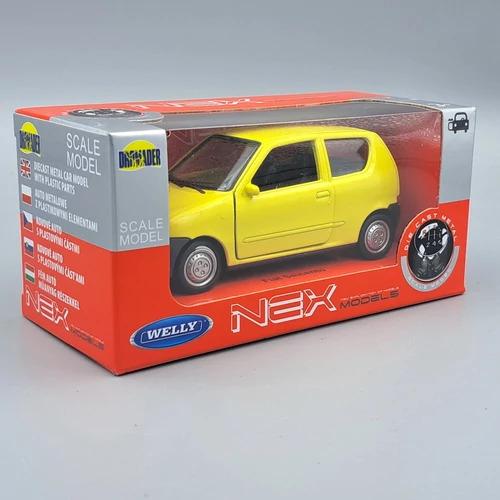 Fiat Seicento Welly modell autó játékautó