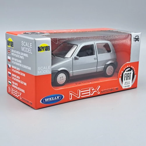 Fiat Cinquecento Welly modellautó játékautó