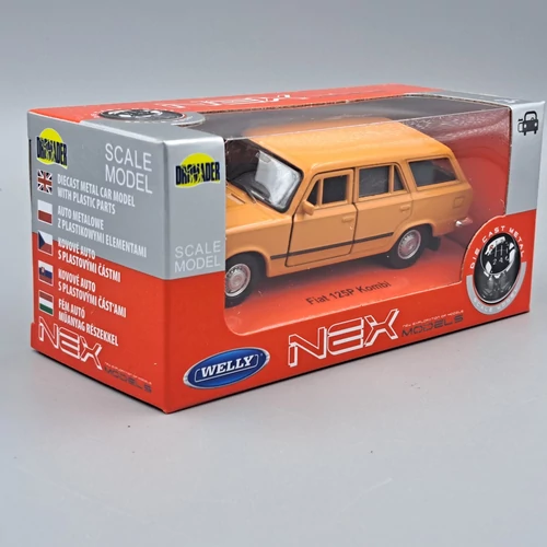 Fiat 125P Kombi Welly modellautó játékautó