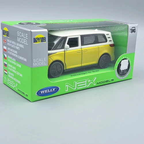Volkswagen ID. Buzz Welly modell autó játékautó